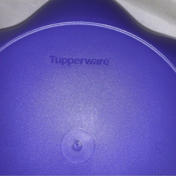 Tupperware Chip N' Dip Serving Bowl & Tray - Ice Blue Set Entertaining Football - Picture 10 of 12